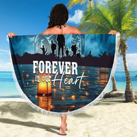 Hawaii Memorial Day Lantern Floating Beach Blanket Always In Our Hearts LT05 - Polynesian Pride