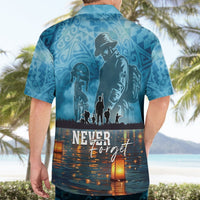 Hawaii Memorial Day Lantern Floating Hawaiian Shirt Always In Our Hearts LT05 - Polynesian Pride