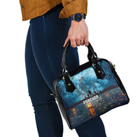 Hawaii Memorial Day Lantern Floating Shoulder Handbag Always In Our Hearts LT05 - Polynesian Pride