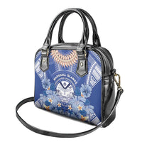 Marshall Islands Jemenei Day Shoulder Handbag Polynesian Tribal Tattoo Seashell Necklace