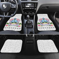 Guam Chamorro Liberation Day Car Mats 82nd Anniversary LT05 Set 4pcs White - Polynesian Pride