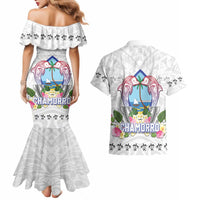 Guam Chamorro Liberation Day Couples Matching Mermaid Dress and Hawaiian Shirt 82nd Anniversary LT05 - Polynesian Pride