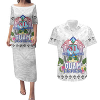 Guam Chamorro Liberation Day Couples Matching Puletasi and Hawaiian Shirt 81st Anniversary LT05
