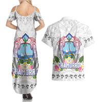 Guam Chamorro Liberation Day Couples Matching Summer Maxi Dress and Hawaiian Shirt 82nd Anniversary LT05 - Polynesian Pride