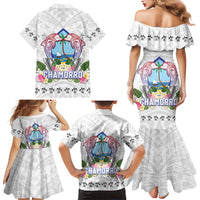 Guam Chamorro Liberation Day Family Matching Mermaid Dress and Hawaiian Shirt 81st Anniversary LT05