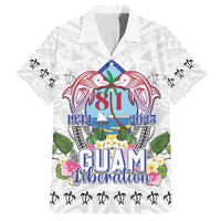 Guam Chamorro Liberation Day Family Matching Off Shoulder Maxi Dress and Hawaiian Shirt 81st Anniversary LT05