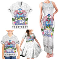 Guam Chamorro Liberation Day Family Matching Tank Maxi Dress and Hawaiian Shirt 82nd Anniversary LT05 - Polynesian Pride