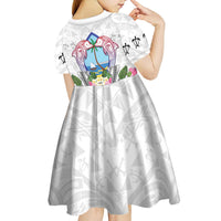 Guam Chamorro Liberation Day Kid Short Sleeve Dress 82nd Anniversary LT05 - Polynesian Pride