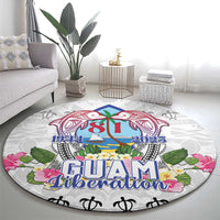 Guam Chamorro Liberation Day Round Carpet 82nd Anniversary LT05 - Polynesian Pride