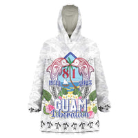 Guam Chamorro Liberation Day Wearable Blanket Hoodie 81st Anniversary LT05