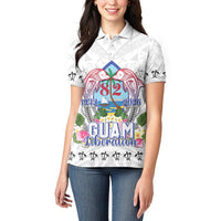 Guam Chamorro Liberation Day Women Polo Shirt 82nd Anniversary LT05 - Polynesian Pride