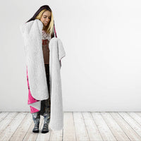 Cancer Fighter Hooded Blanket I Beat Cancer LT05 - Polynesian Pride