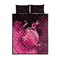 Cancer Fighter Quilt Bed Set I Beat Cancer LT05 - Polynesian Pride