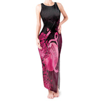 Personalised Cancer Fighter Tank Maxi Dress I Beat Cancer LT05 Women Pink - Polynesian Pride