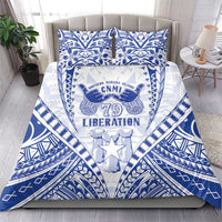 Northern Mariana Islands Liberation Day Bedding Set 79th Anniversary