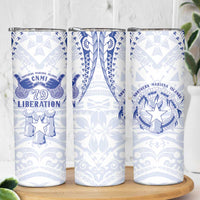 Northern Mariana Islands Liberation Day Skinny Tumbler 79th Anniversary