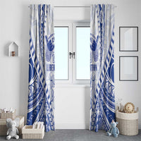 Northern Mariana Islands Liberation Day Window Curtain 79th Anniversary LT05 - Polynesian Pride