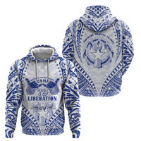 Northern Mariana Islands Liberation Day Zip Hoodie 79th Anniversary LT05 - Polynesian Pride
