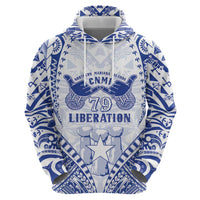 Northern Mariana Islands Liberation Day Zip Hoodie 79th Anniversary LT05 - Polynesian Pride