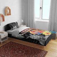 French Polynesia Bastille Day Bedding Set Tropical Turtle Hibiscus Polynesian Pattern LT05 - Polynesian Pride