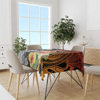 French Polynesia Bastille Day Tablecloth Tropical Turtle Hibiscus Polynesian Pattern LT05 - Polynesian Pride