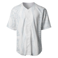 Samoa Lotu Tamaiti Baseball Jersey Teuila With Tribal Motifs LT05 White - Polynesian Pride