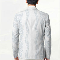 Samoa Lotu Tamaiti Blazer Teuila With Tribal Motifs LT05 - Polynesian Pride