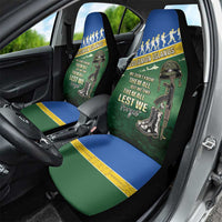 Solomon Islands Remembrance Day Car Seat Cover Lest We Forget