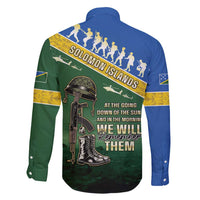 Solomon Islands Remembrance Day Family Matching Puletasi and Hawaiian Shirt Lest We Forget