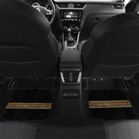 Polynesia Veterans Day Car Mats Thank You Veterans Polynesian Pattern LT05 Set 2pcs - Back Gold - Polynesian Pride