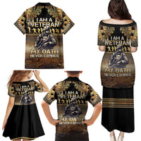 Polynesia Veterans Day Family Matching Puletasi and Hawaiian Shirt Thank You Veterans Polynesian Pattern LT05 - Polynesian Pride
