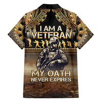 Polynesia Veterans Day Family Matching Puletasi and Hawaiian Shirt Thank You Veterans Polynesian Pattern LT05 - Polynesian Pride