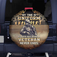 Polynesia Veterans Day Spare Tire Cover Thank You Veterans Polynesian Pattern LT05 - Polynesian Pride