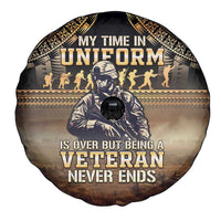 Polynesia Veterans Day Spare Tire Cover Thank You Veterans Polynesian Pattern LT05 - Polynesian Pride