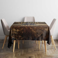 Polynesia Veterans Day Tablecloth Thank You Veterans Polynesian Pattern LT05 - Polynesian Pride