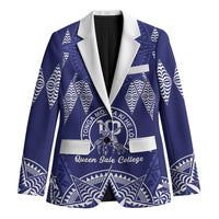 Personalised Queen Salote College Centenary Blazer Tongan Kupesi Pattern - Polynesian Pride