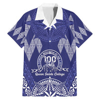 Personalised Queen Salote College Centenary Family Matching Mermaid Dress and Hawaiian Shirt Tongan Kupesi Pattern - Polynesian Pride