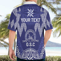 Personalised Queen Salote College Centenary Hawaiian Shirt Tongan Kupesi Pattern - Polynesian Pride