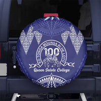 Queen Salote College Centenary Spare Tire Cover Tongan Kupesi Pattern - Polynesian Pride