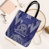 Queen Salote College Centenary Tote Bag Tongan Kupesi Pattern - Polynesian Pride