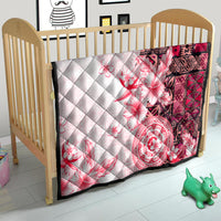 Fiji Quilt Masi Tapa Pattern Red LT05 - Polynesian Pride