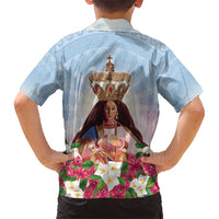 Guam Patroness Hawaiian Shirt The Legend Santa Marian Kamalen LT05 - Polynesian Pride