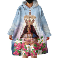 Guam Patroness Wearable Blanket Hoodie The Legend Santa Marian Kamalen LT05 - Polynesian Pride