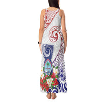 Happy Guam Santa Marian Kamalen Day Tank Maxi Dress LT05 - Polynesian Pride