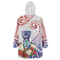 Happy Guam Santa Marian Kamalen Day Wearable Blanket Hoodie LT05 - Polynesian Pride