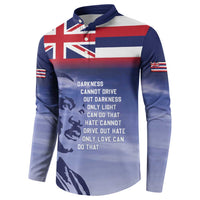 Hawaii MLK Day Button Sweatshirt LT05 - Polynesian Pride