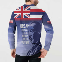 Hawaii MLK Day Button Sweatshirt LT05 - Polynesian Pride