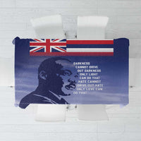 Hawaii MLK Day Tablecloth LT05 Blue - Polynesian Pride