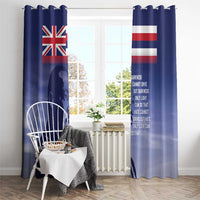 Hawaii MLK Day Window Curtain LT05 - Polynesian Pride
