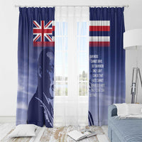 Hawaii MLK Day Window Curtain LT05 - Polynesian Pride